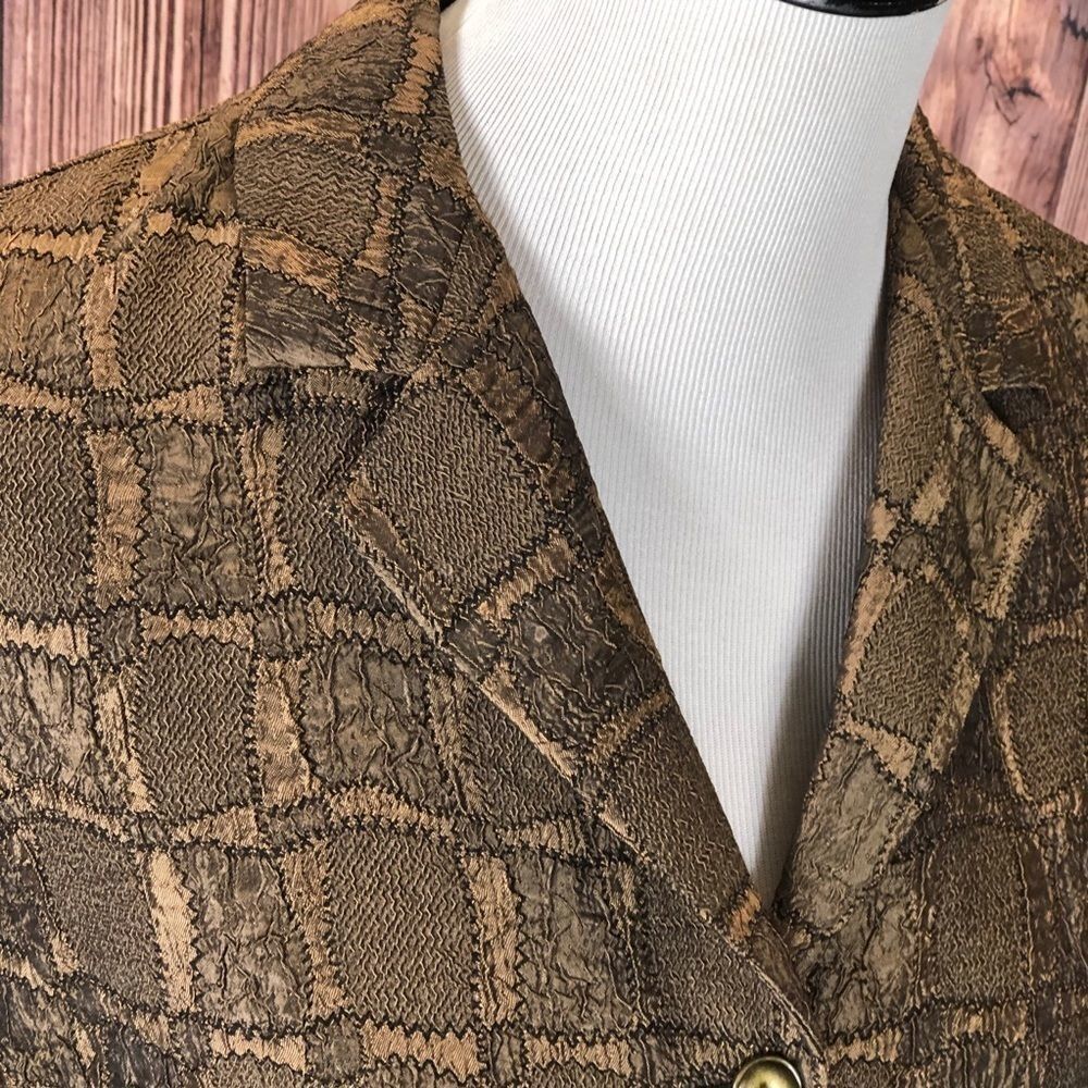 *455 Easy Spirit Patterned Jacket - Picture 5 of 9